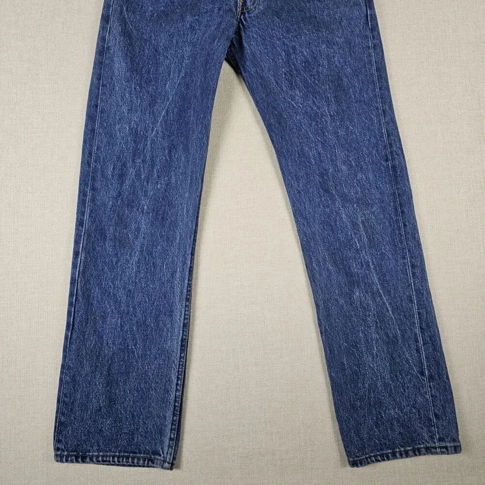 Vintage Levis 501 XX Denim Blue Jeans Men's 33×30 (32×30) 80's 90's Made In USA